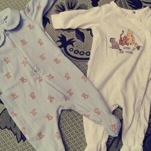 Please bundle to get a  nice discount. Bundle of 2 footed sleep and play 0-3 m